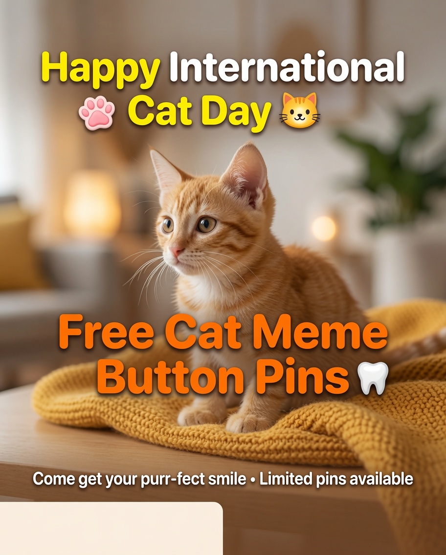 HDO International Cat Day 2026 Ginger 1